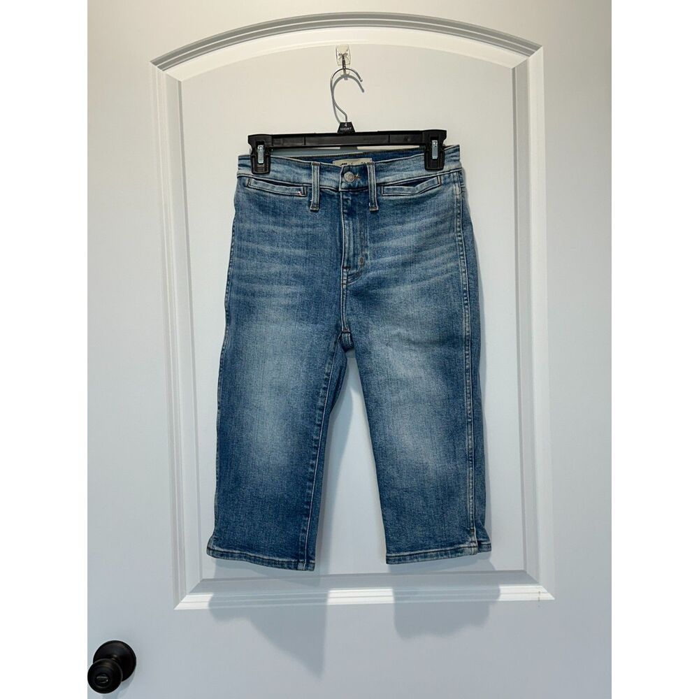 Madewell The 90s Capri Jeans in Cayer Wash Size 2